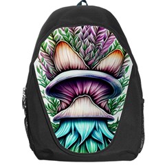 Witchy Forresty Goblincore Fairytale Mushroom Backpack Bag by GardenOfOphir