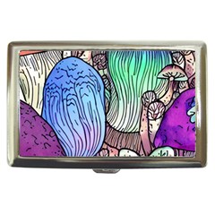 Forest Mushroom Cigarette Money Case by GardenOfOphir