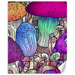 Forest Mushroom Canvas 16  X 20  by GardenOfOphir