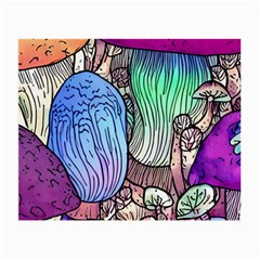 Forest Mushroom Small Glasses Cloth (2 Sides) by GardenOfOphir