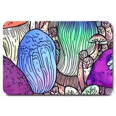 Forest Mushroom Large Doormat by GardenOfOphir