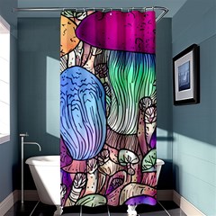 Forest Mushroom Shower Curtain 36  X 72  (stall)  by GardenOfOphir