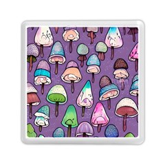 Foraging For Mushrooms Memory Card Reader (square) by GardenOfOphir