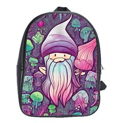 Fairy Mushrooms School Bag (Large)