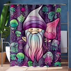 Fairy Mushrooms Shower Curtain 60  x 72  (Medium) 