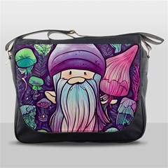 Fairy Mushrooms Messenger Bag