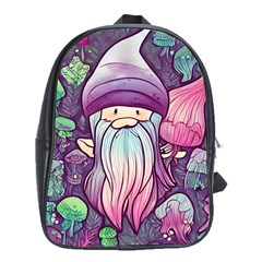 Fairy Mushrooms School Bag (XL)