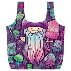 Fairy Mushrooms Full Print Recycle Bag (xxl) by GardenOfOphir