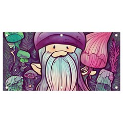 Fairy Mushrooms Banner and Sign 4  x 2 