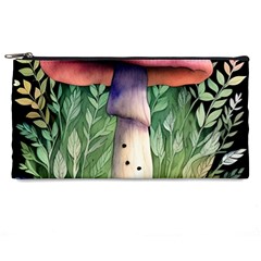 Mushroom Foraging In The Woods Pencil Case by GardenOfOphir