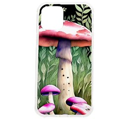 Mushroom Foraging In The Woods Iphone 12 Pro Max Tpu Uv Print Case by GardenOfOphir