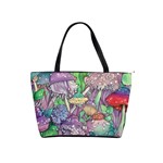 Vintage Mushroom Garden Classic Shoulder Handbag Front