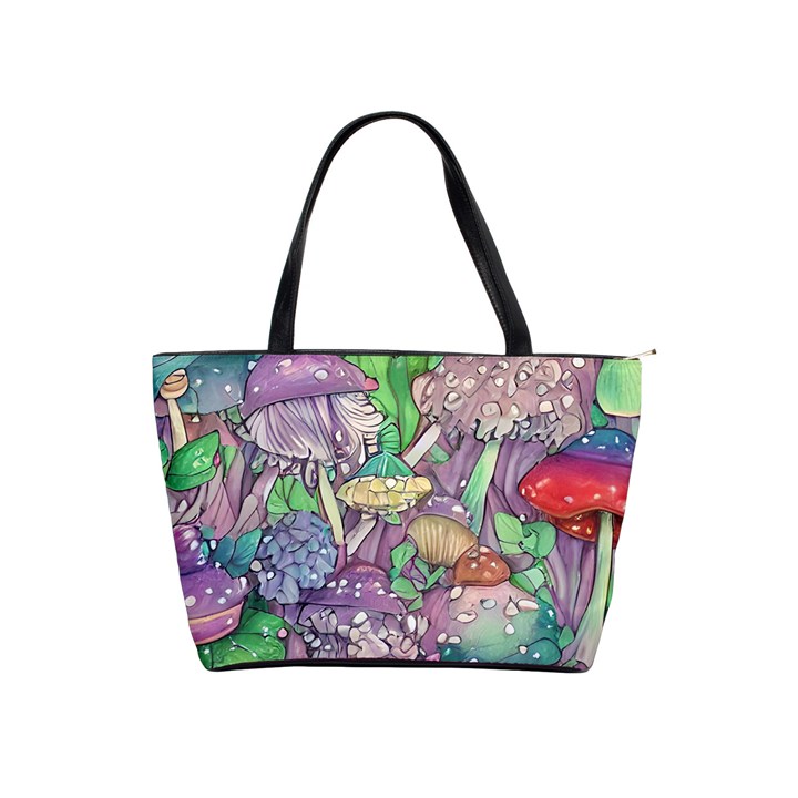 Vintage Mushroom Garden Classic Shoulder Handbag