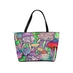 Vintage Mushroom Garden Classic Shoulder Handbag Back