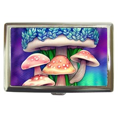 Fairy Mushroom In The Forest Cigarette Money Case by GardenOfOphir