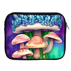 Fairy Mushroom In The Forest Apple Ipad 2/3/4 Zipper Cases by GardenOfOphir