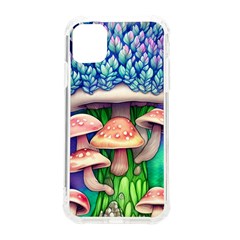 Fairy Mushroom In The Forest Iphone 11 Tpu Uv Print Case by GardenOfOphir