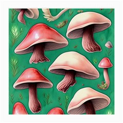 Forest Mushrooms Medium Glasses Cloth (2 Sides)