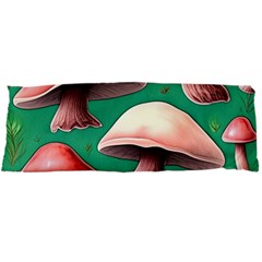 Forest Mushrooms Body Pillow Case Dakimakura (Two Sides)