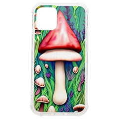 Vintage Forest Mushrooms Iphone 12 Mini Tpu Uv Print Case	 by GardenOfOphir