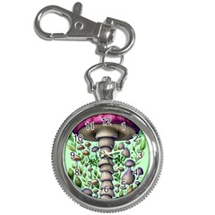 Forest Mushrooms Key Chain Watches