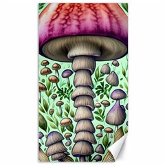 Forest Mushrooms Canvas 40  X 72  by GardenOfOphir