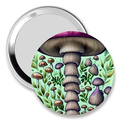 Forest Mushrooms 3  Handbag Mirrors by GardenOfOphir