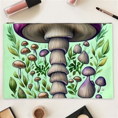 Forest Mushrooms Cosmetic Bag (xxl) by GardenOfOphir