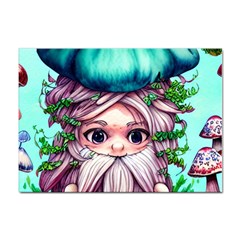 Witchy Forest Mushrooms Sticker A4 (100 Pack) by GardenOfOphir