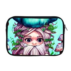 Witchy Forest Mushrooms Apple Macbook Pro 17  Zipper Case by GardenOfOphir