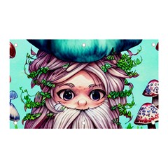 Witchy Forest Mushrooms Banner and Sign 5  x 3 