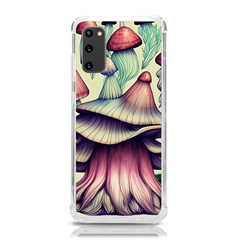 Antique Forest Mushrooms Samsung Galaxy S20 6 2 Inch Tpu Uv Case by GardenOfOphir