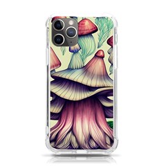 Antique Forest Mushrooms Iphone 11 Pro 5 8 Inch Tpu Uv Print Case