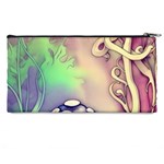 Tiny Forest Mushroom Fairy Pencil Case Back