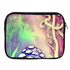 Tiny Forest Mushroom Fairy Apple Ipad 2/3/4 Zipper Cases by GardenOfOphir