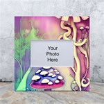 Tiny Forest Mushroom Fairy White Box Photo Frame 4  x 6  Front