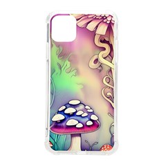 Tiny Forest Mushroom Fairy Iphone 11 Pro Max 6 5 Inch Tpu Uv Print Case by GardenOfOphir