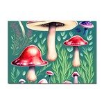 Forest Mushroom Fairy Garden Sticker A4 (100 pack) Front