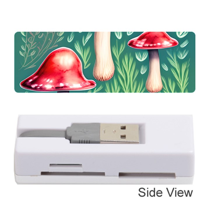 Forest Mushroom Fairy Garden Memory Card Reader (Stick)