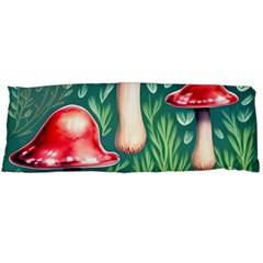 Forest Mushroom Fairy Garden Body Pillow Case (dakimakura) by GardenOfOphir