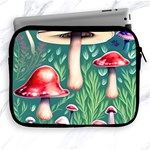 Forest Mushroom Fairy Garden Apple iPad 2/3/4 Zipper Cases Front