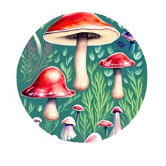 Forest Mushroom Fairy Garden Mini Round Pill Box (pack Of 3) by GardenOfOphir