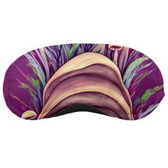 Forest Mushroom Fairy House Sleeping Mask by GardenOfOphir