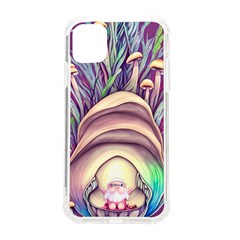 Forest Mushroom Fairy House Iphone 11 Tpu Uv Print Case by GardenOfOphir