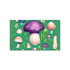 Forest Mushroom Garden Path Sticker Rectangular (100 Pack) by GardenOfOphir