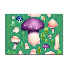 Forest Mushroom Garden Path Sticker A4 (10 Pack) by GardenOfOphir