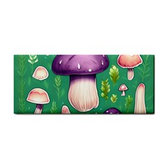 Forest Mushroom Garden Path Hand Towel by GardenOfOphir