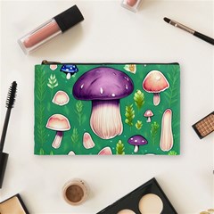 Forest Mushroom Garden Path Cosmetic Bag (medium) by GardenOfOphir