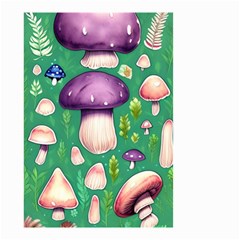 Forest Mushroom Garden Path Small Garden Flag (two Sides) by GardenOfOphir