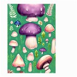 Forest Mushroom Garden Path Small Garden Flag (Two Sides) Front